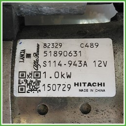 Motorino Avviamento HITACHI S114-943A LANCIA YPSILON TK 51890631