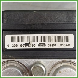 Centralina ABS Modulo Pompa BOSCH 0265800598 71746430 FIAT GRANDE PUNTO 2Y Originale Usato