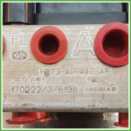Centralina ABS Modulo Pompa BOSCH 0265956242 T4N14910 JAGUAR XE Originale Usato