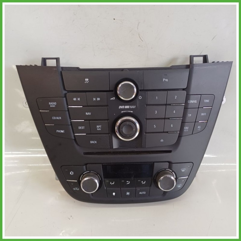 Blocco Comandi Autoradio OPEL INSIGNIA G09 2.0 13273256 2008 2013
