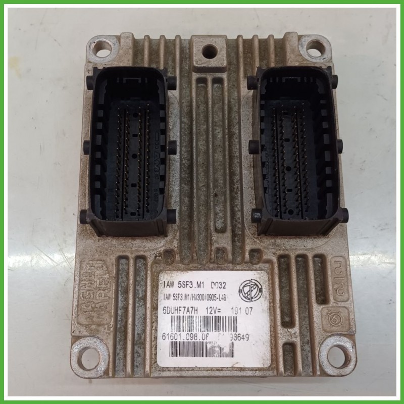 Centralina Motore Iniezione ECU MAGNETI MARELLI IAW5SF3.M1 FIAT GRANDE PUNTO 2Y 1.2 48kw 51798649 2005 2008