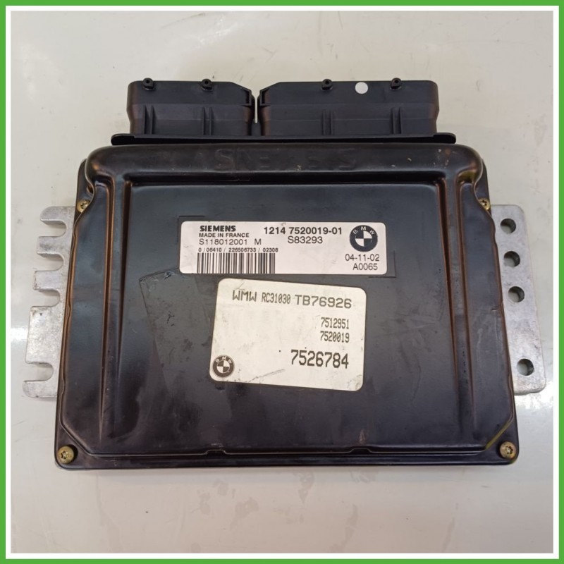 Centralina Motore Iniezione ECU SIEMENS S118012001M MINI MINI R50/R53 1.6 16V 85kw 12147520019-01 2001 2006