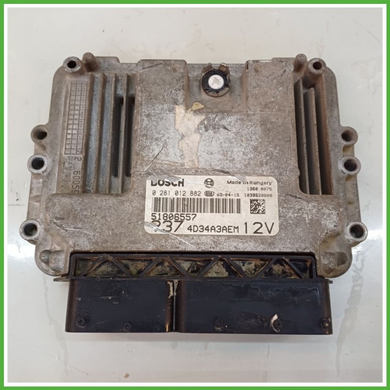Centralina Motore Iniezione ECU BOSCH 0281012882 ALFA ROMEO 147 W8 1.9 JTD 88kw 51806557 2004 2011