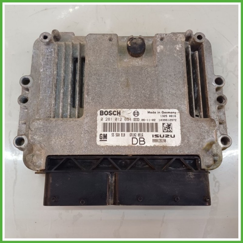Centralina Motore Iniezione ECU BOSCH 0281012694 OPEL ASTRA A04 1.7 16V 74kw 55560810 2004 2011