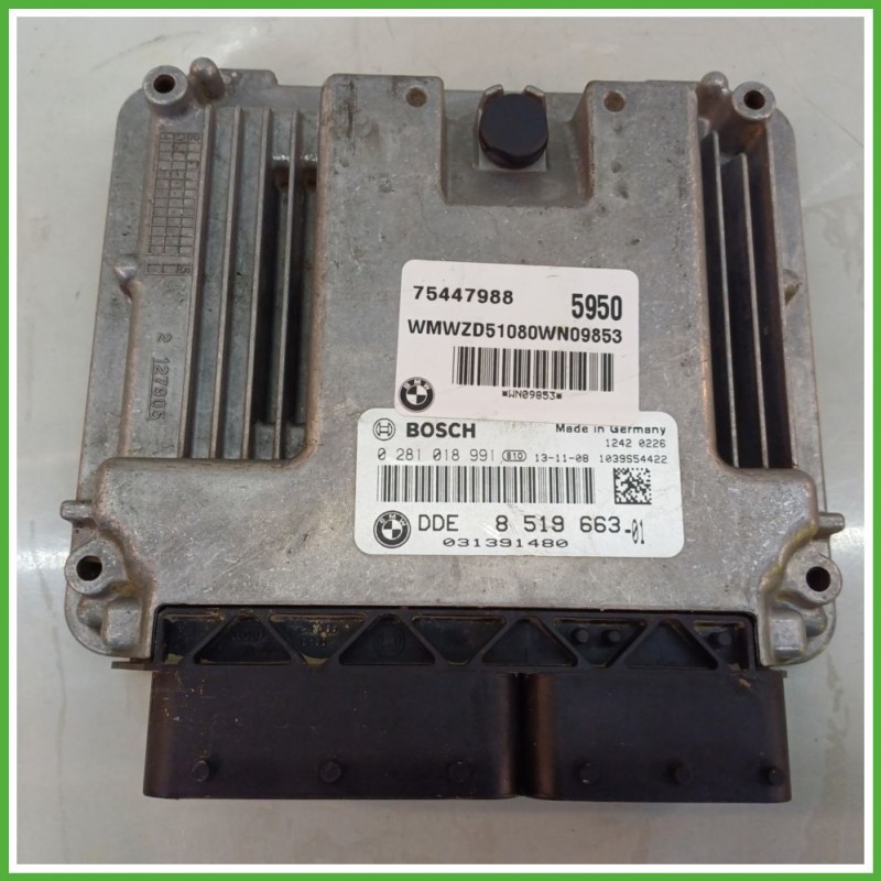 Centralina Motore Iniezione ECU BOSCH 0281018991 MINI MINI Countryman R60 82kw 13618519663 2010 2017