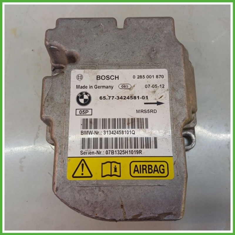 Centralina Airbag BOSCH 0285001870 BMW X3 E83 3.0 65773424581 2006 2010