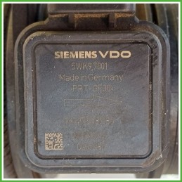 Debimetro Misuratore Massa Aria SIEMENS 5WK97001 PEUGEOT 307 2.0 16V 1920GN 2005 2008