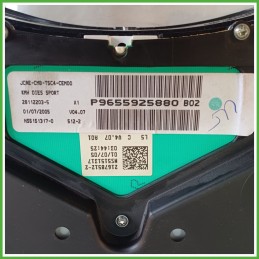 Quadro strumenti contachilometri tachimetro SAGEM 21678512-2 PEUGEOT 307 2.0 16V 6103K3