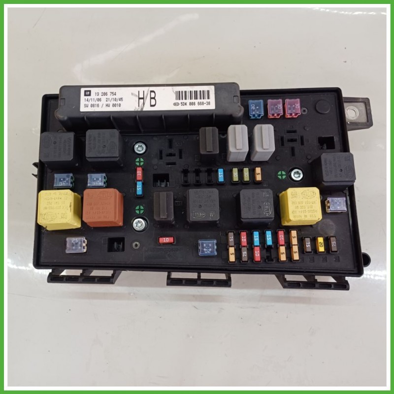 Body Computer Centralina Modulo BCM BSI HELLA 5DK008668-38 OPEL ASTRA A04 1.7 16V 13206754 2004 2011