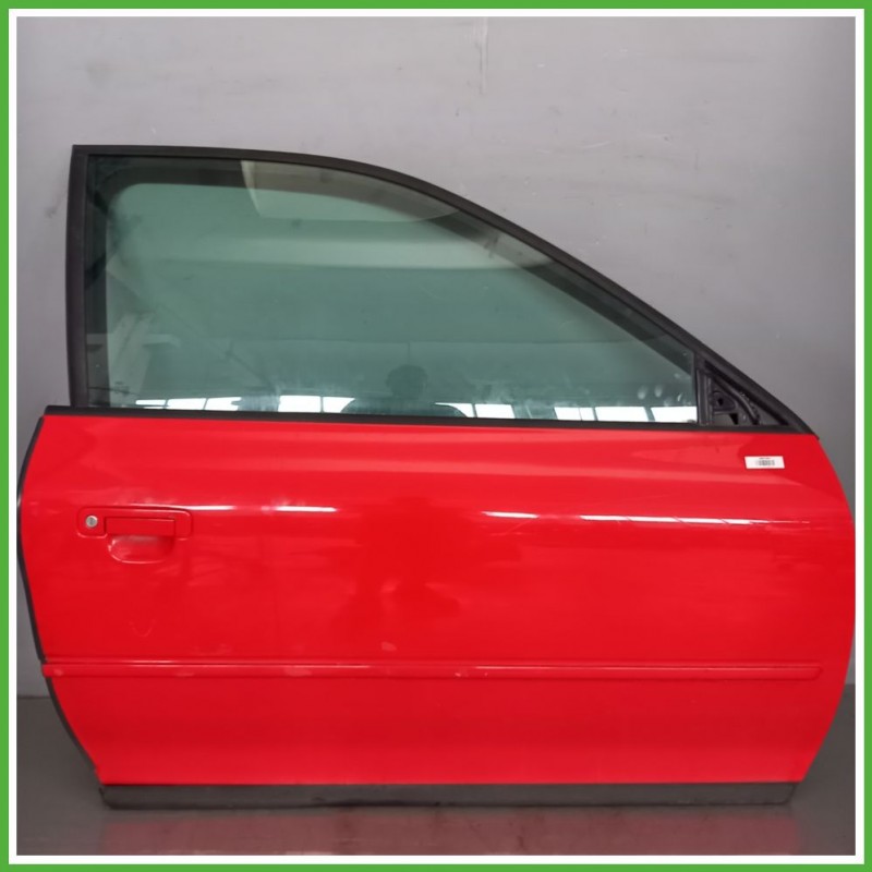 Porta Portiera Sportello Anteriore Destra DX ROSSO AUDI A3 8L Berlina 1996 2001 Originale Usato