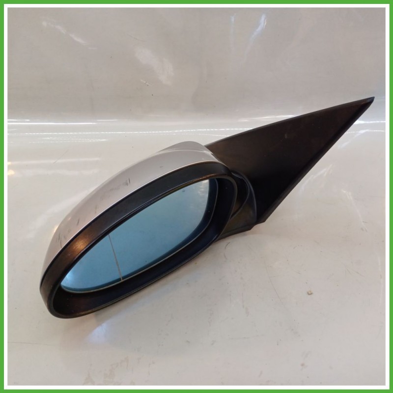 Specchio Specchietto Retrovisore Sinistro SX GRIGIO CHIARO BMW Serie 1 E87 2004 2007 MAGNA Originale Usato