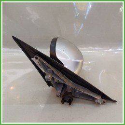 Specchio Specchietto Retrovisore Sinistro SX GRIGIO CHIARO BMW Serie 1 E87 2004 2007 MAGNA Originale Usato