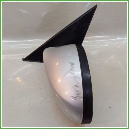 Specchio Specchietto Retrovisore Sinistro SX GRIGIO CHIARO BMW Serie 1 E87 2004 2007 MAGNA Originale Usato