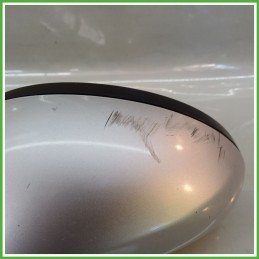Specchio Specchietto Retrovisore Sinistro SX GRIGIO CHIARO BMW Serie 1 E87 2004 2007 MAGNA Originale Usato