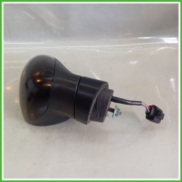 Specchio Specchietto Retrovisore Sinistro SX NERO SEAT LEON 1P 2005 2013 Originale Usato