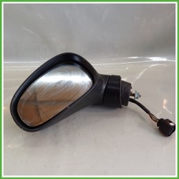 Specchio Specchietto Retrovisore Sinistro SX NERO SEAT LEON 1P 2005 2013 Originale Usato