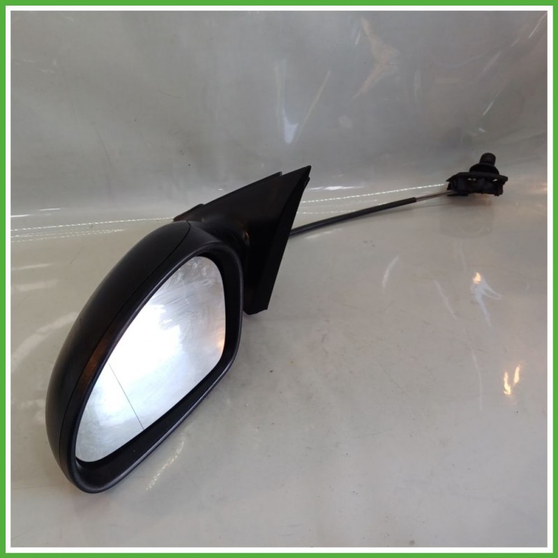 Specchio Specchietto Retrovisore Sinistro SX GOFFRATO SEAT IBIZA 6L 2001 2009 Originale Usato