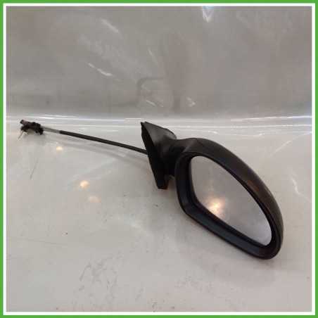 Specchio Specchietto Retrovisore Destro DX NERO SEAT IBIZA 6L 2001 2009 FICOSA FICOMIRRORS Originale Usato