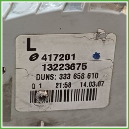 Fanale Fanalino Posteriore Destro DX SCHEFENACKER 417201 OPEL ASTRA A04 93186477 Usato
