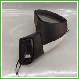 Specchio Specchietto Retrovisore Sinistro SX BIANCO PEUGEOT 207 2009 2011 FICOSA FICOMIRRORS Originale Usato