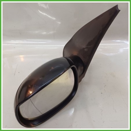 Specchio Specchietto Retrovisore Sinistro SX NERO PEUGEOT 206 1998 2009 MAGNETI MARELLI Originale Usato