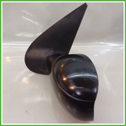 Specchio Specchietto Retrovisore Sinistro SX NERO PEUGEOT 206 1998 2009 MAGNETI MARELLI Originale Usato
