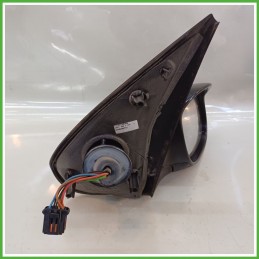 Specchio Specchietto Retrovisore Destro DX NERO PEUGEOT 206 1998 2009 MAGNETI MARELLI Originale Usato