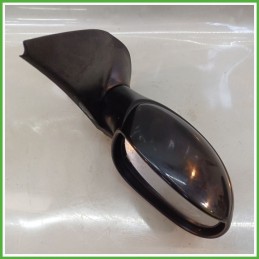 Specchio Specchietto Retrovisore Destro DX NERO PEUGEOT 206 1998 2009 MAGNETI MARELLI Originale Usato