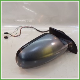 Specchio Specchietto Retrovisore Destro DX GRIGIO PEUGEOT 307 2005 2008 Originale Usato