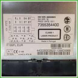 Autoradio FIAT PUNTO EVO 3J 1.4 51852795 2009 2013 DELPHI 7355354400