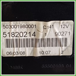 Quadro strumenti contachilometri tachimetro FIAT BRAVO 3L 1.6 51976322