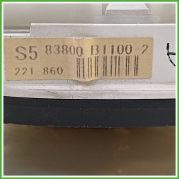 Quadro strumenti contachilometri tachimetro DAIHATSU SIRION 2a Serie 1.3 16V 83800B1101