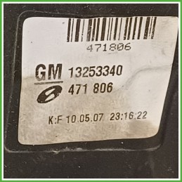 Specchio Specchietto Retrovisore Destro DX NERO OPEL ZAFIRA A05 2005 2010 SCHEFENACKER 471806 Originale Usato
