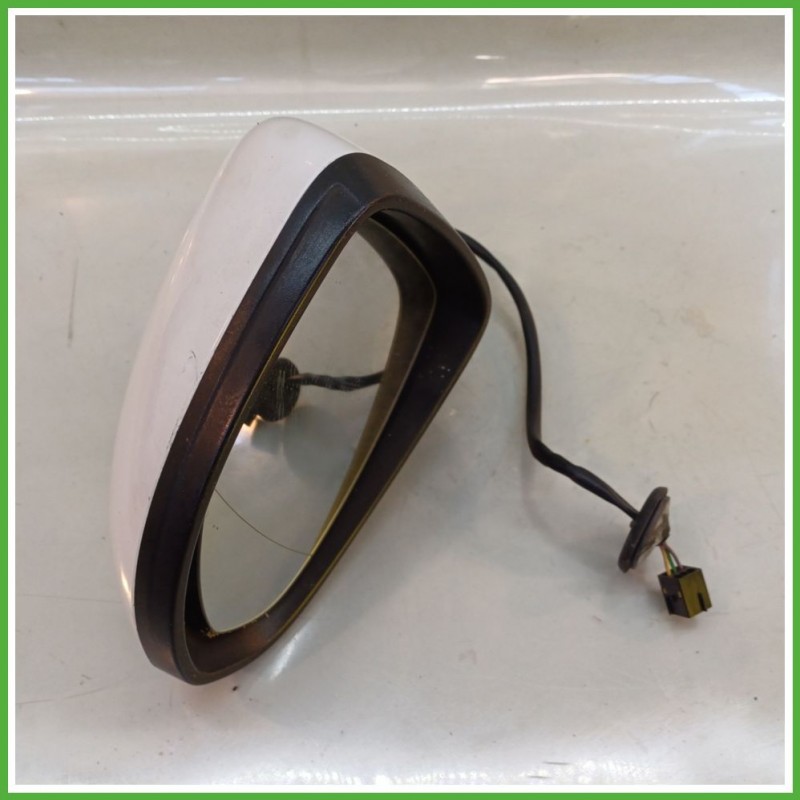 Specchio Specchietto Retrovisore Sinistro SX BIANCO OPEL CORSA S07 2006 2011 Originale Usato