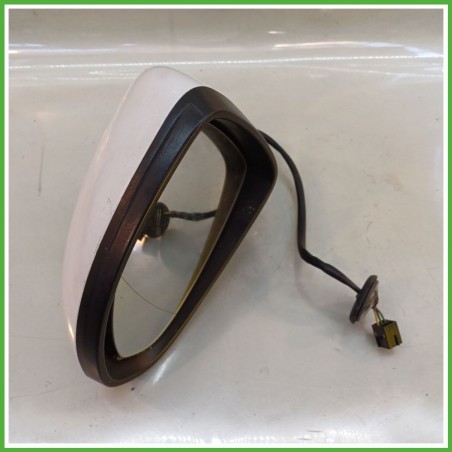 Specchio Specchietto Retrovisore Sinistro SX BIANCO OPEL CORSA S07 2006 2011 Originale Usato