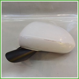 Specchio Specchietto Retrovisore Sinistro SX BIANCO OPEL CORSA S07 2006 2011 Originale Usato