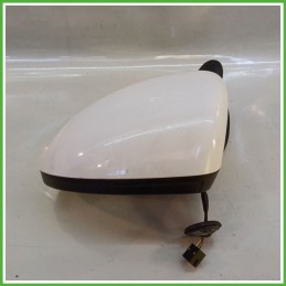 Specchio Specchietto Retrovisore Sinistro SX BIANCO OPEL CORSA S07 2006 2011 Originale Usato