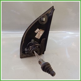 Specchio Specchietto Retrovisore Destro DX GOFFRATO FIAT PANDA 2Q 2003 2010 FICOSA FICOMIRRORS Originale Usato
