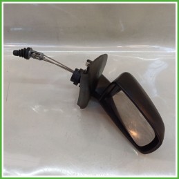 Specchio Specchietto Retrovisore Destro DX GOFFRATO FIAT PANDA 2Q 2003 2010 FICOSA FICOMIRRORS Originale Usato