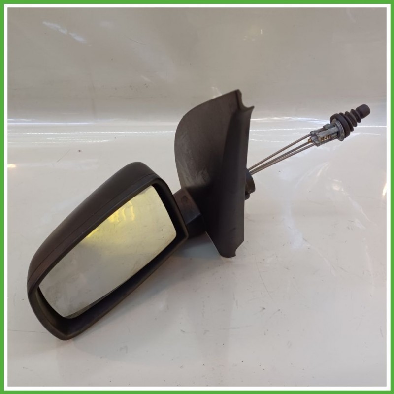 Specchio Specchietto Retrovisore Sinistro SX GOFFRATO FIAT PANDA 2Q 2003 2010 FICOSA FICOMIRRORS Originale Usato