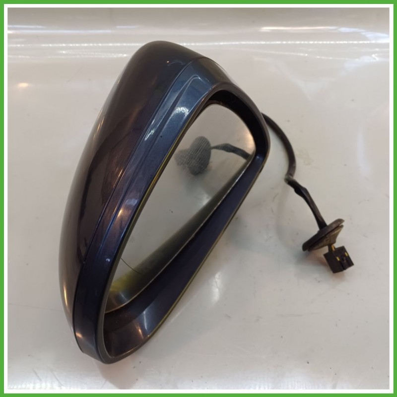 Specchio Specchietto Retrovisore Sinistro SX GRIGIO SCURO OPEL CORSA S07 2006 2011 Originale Usato