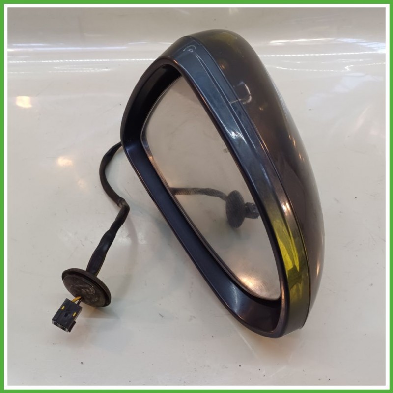 Specchio Specchietto Retrovisore Destro DX GRIGIO SCURO OPEL CORSA S07 2006 2011 Originale Usato