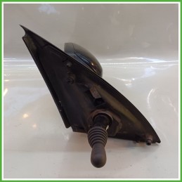 Specchio Specchietto Retrovisore Sinistro SX NERO OPEL CORSA X01 2000 2006 Originale Usato