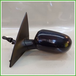 Specchio Specchietto Retrovisore Sinistro SX NERO OPEL CORSA X01 2000 2006 Originale Usato