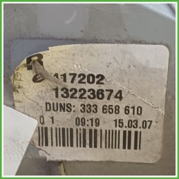 Fanale Fanalino Posteriore Destro DX SCHEFENACKER 417202 OPEL ASTRA A04 93186478 Usato