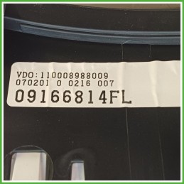 Quadro strumenti contachilometri tachimetro VDO 88311302 OPEL CORSA X01 1.0 12V 9194495
