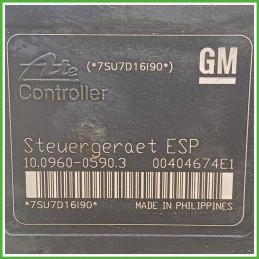 Centralina ABS Modulo Pompa ATE 10.0960-0590.3 93191515 OPEL ZAFIRA A05 Originale Usato