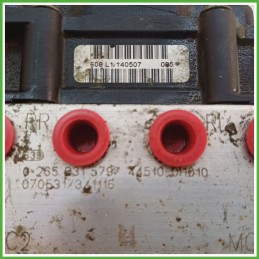 Centralina ABS Modulo Pompa BOSCH 0265800441 1608529580 PEUGEOT 107 Originale Usato
