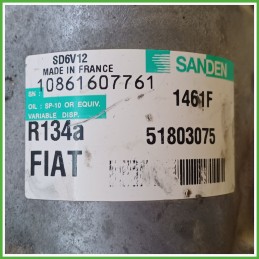 Compressore Clima AC Aria Condizionata SANDEN SD6V12 FIAT GRANDE PUNTO 2Y 71724813