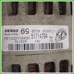 Alternatore DENSO MS1022118430 FIAT PANDA 2Q 51714794